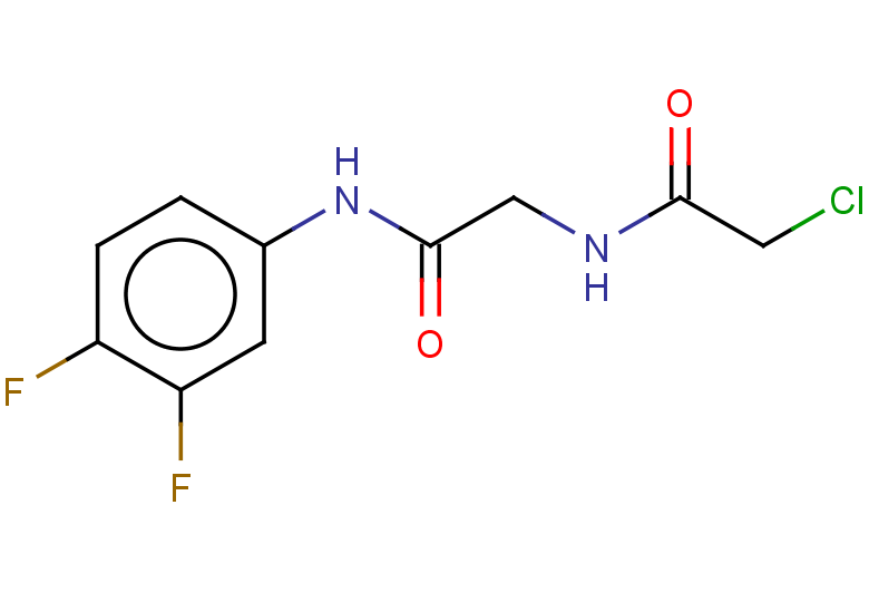 2-chloro-N-{[(3,4-difluorophenyl)carbamoyl]methyl}acetamide
