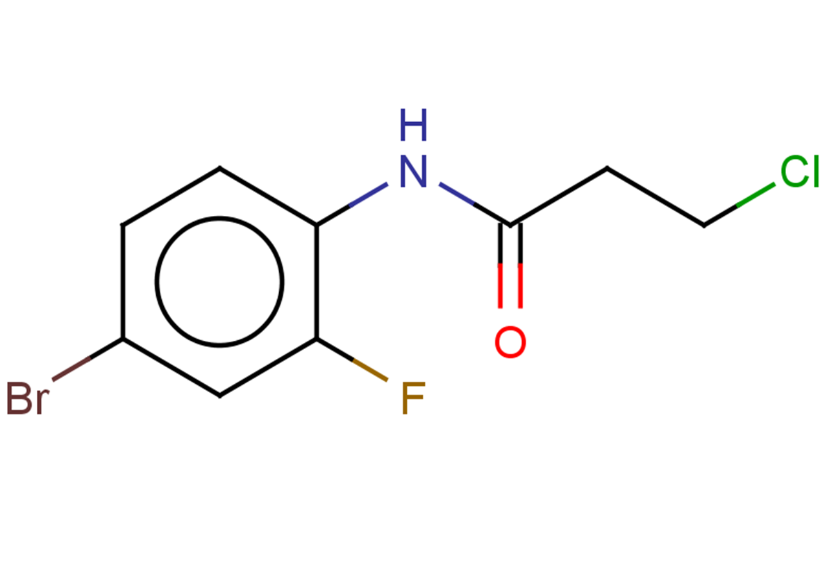 N-(4-bromo-2-fluorophenyl)-3-chloropropanamide