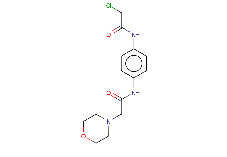 2-chloro-N-{4-[2-(morpholin-4-yl)acetamido]phenyl}acetamide