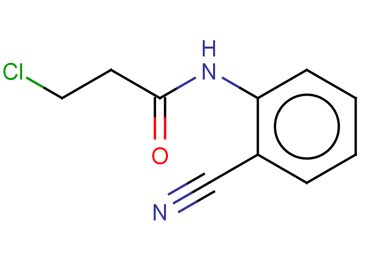 3-chloro-N-(2-cyanophenyl)propanamide