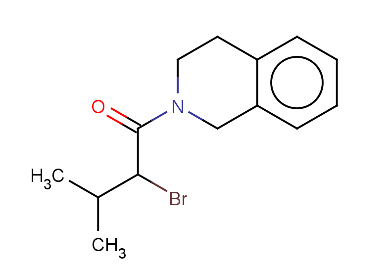 2-bromo-3-methyl-1-(1,2,3,4-tetrahydroisoquinolin-2-yl)butan-1-one