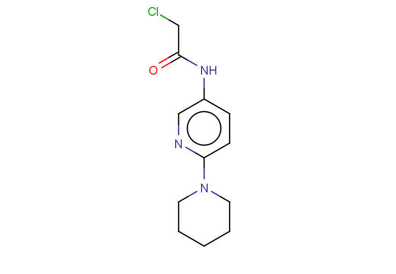 2-chloro-N-[6-(piperidin-1-yl)pyridin-3-yl]acetamide