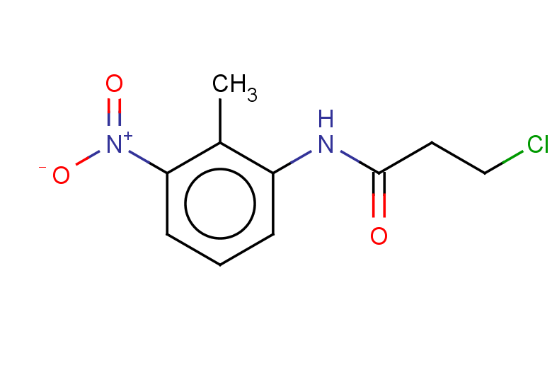 3-chloro-N-(2-methyl-3-nitrophenyl)propanamide