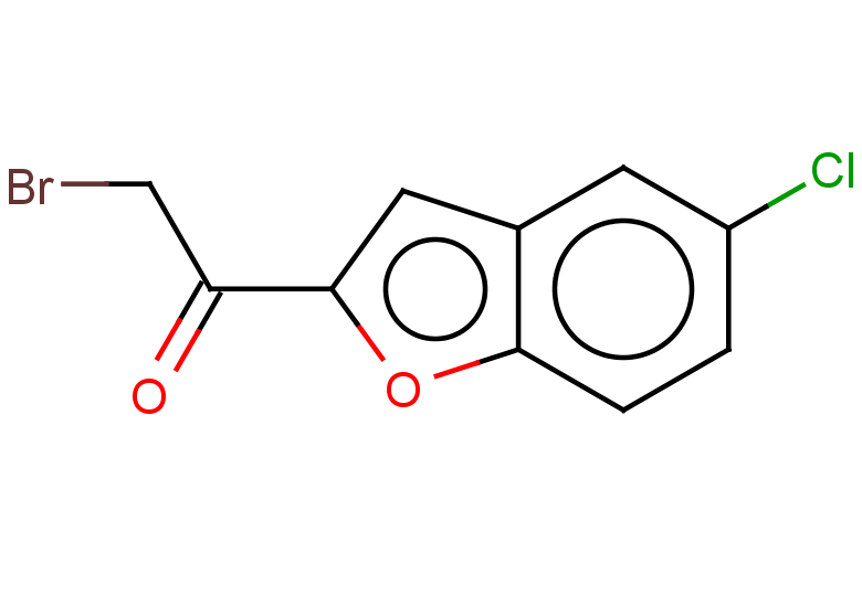 2-bromo-1-(5-chloro-1-benzofuran-2-yl)ethan-1-one