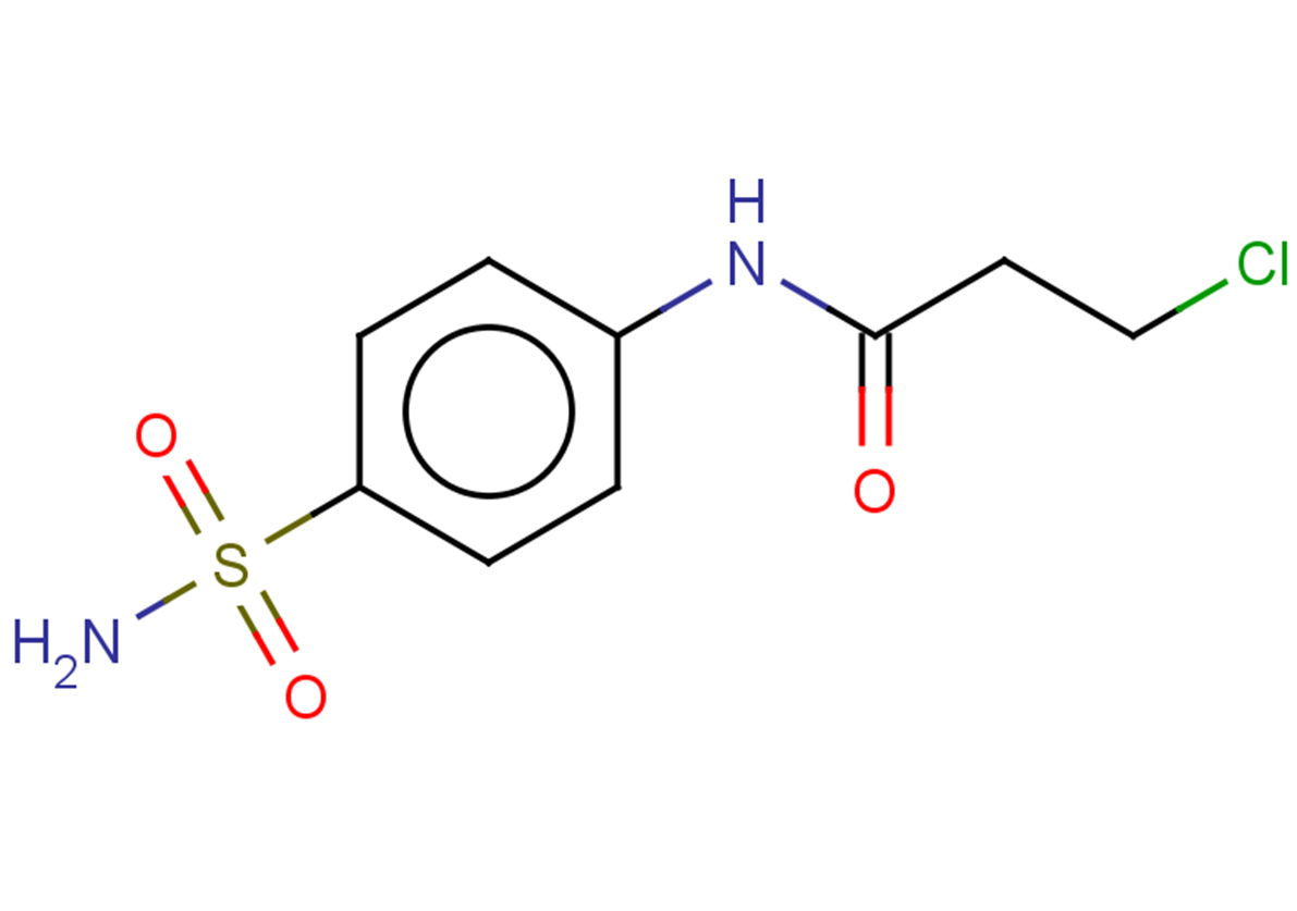 3-chloro-N-(4-sulfamoylphenyl)propanamide