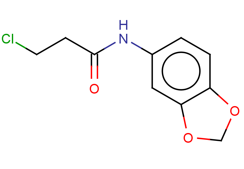 N-(1,3-dioxaindan-5-yl)-3-chloropropanamide