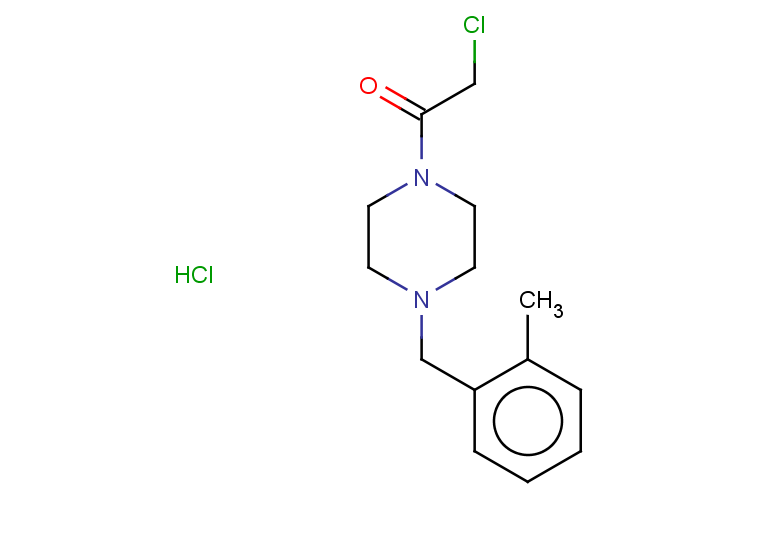 2-chloro-1-{4-[(2-methylphenyl)methyl]piperazin-1-yl}ethan-1-one hydrochloride