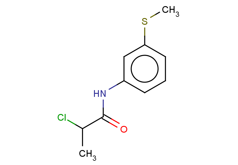 2-chloro-N-[3-(methylsulfanyl)phenyl]propanamide