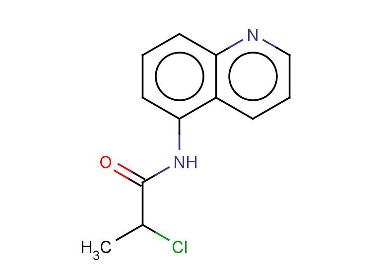 2-chloro-N-(quinolin-5-yl)propanamide