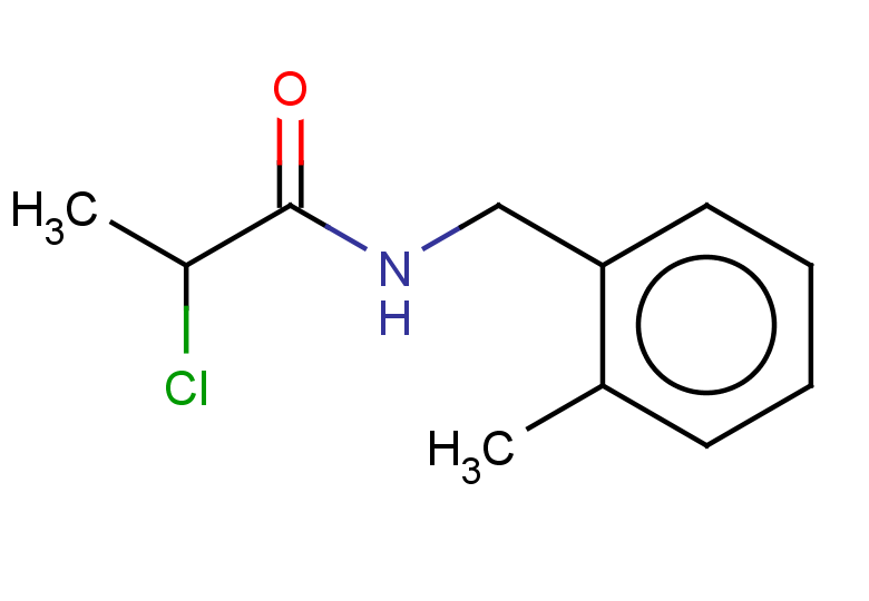 2-chloro-N-[(2-methylphenyl)methyl]propanamide