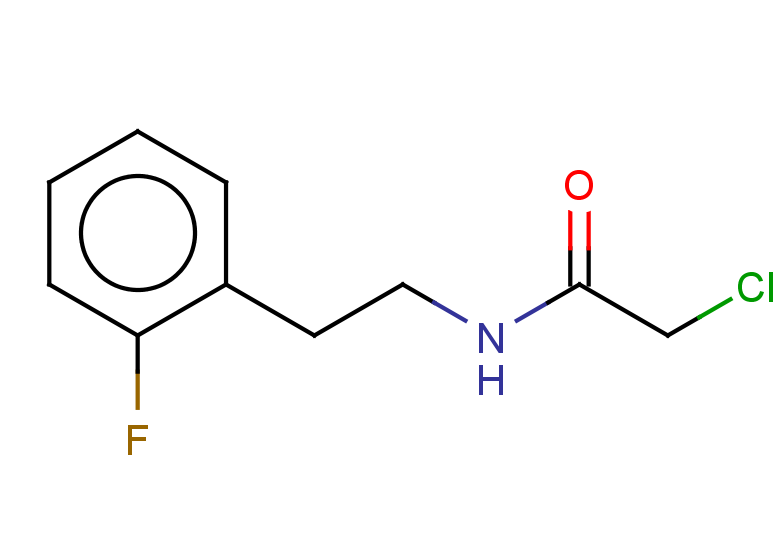 2-chloro-N-[2-(2-fluorophenyl)ethyl]acetamide