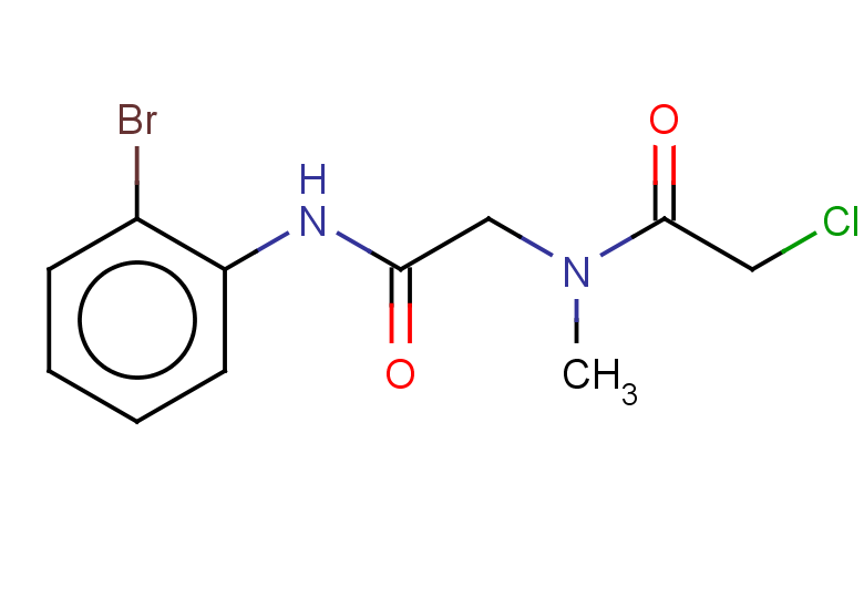 N-{[(2-bromophenyl)carbamoyl]methyl}-2-chloro-N-methylacetamide