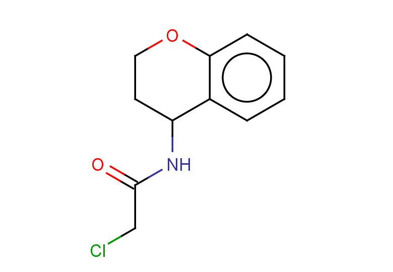 2-chloro-N-(3,4-dihydro-2H-1-benzopyran-4-yl)acetamide