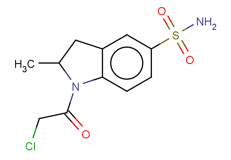 1-(2-chloroacetyl)-2-methyl-2,3-dihydro-1H-indole-5-sulfonamide