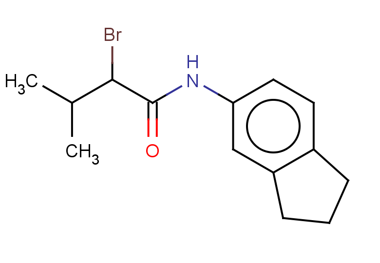 2-bromo-N-(2,3-dihydro-1H-inden-5-yl)-3-methylbutanamide