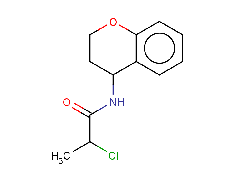 2-chloro-N-(3,4-dihydro-2H-1-benzopyran-4-yl)propanamide