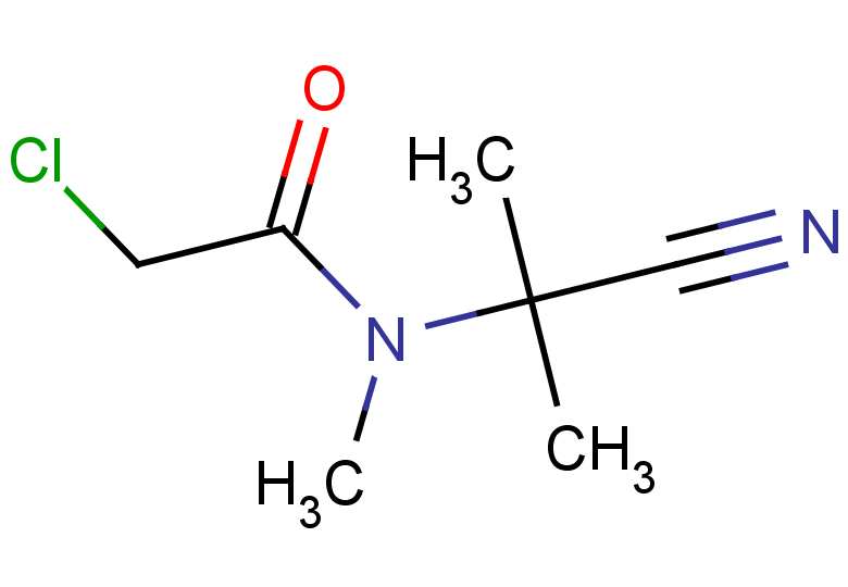 2-chloro-N-(1-cyano-1-methylethyl)-N-methylacetamide