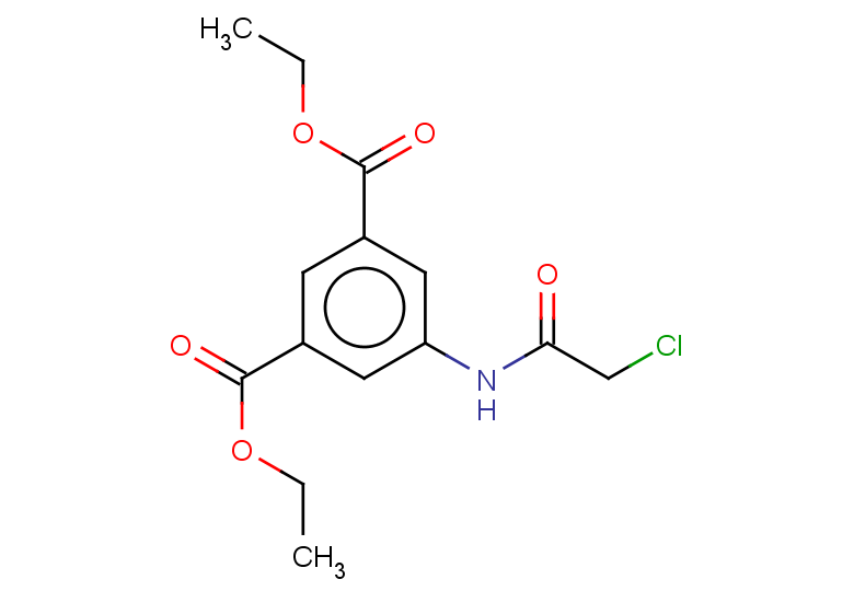 1,3-diethyl 5-(2-chloroacetamido)benzene-1,3-dicarboxylate