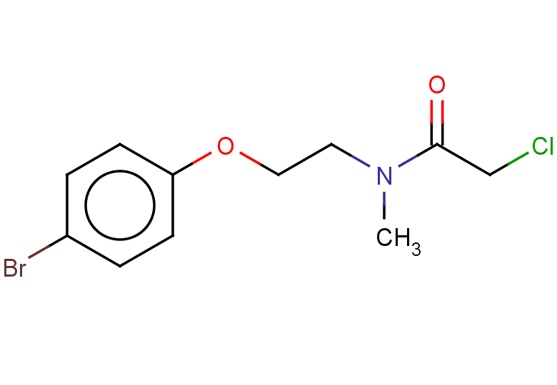 N-[2-(4-bromophenoxy)ethyl]-2-chloro-N-methylacetamide