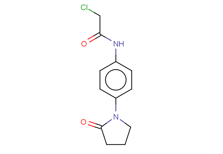 2-chloro-N-[4-(2-oxopyrrolidin-1-yl)phenyl]acetamide