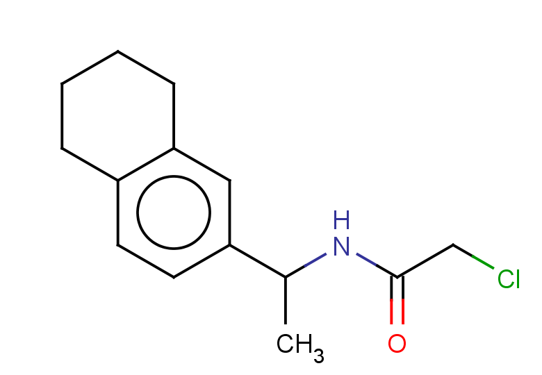 2-chloro-N-[1-(5,6,7,8-tetrahydronaphthalen-2-yl)ethyl]acetamide