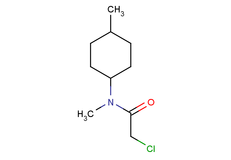 2-chloro-N-methyl-N-(4-methylcyclohexyl)acetamide