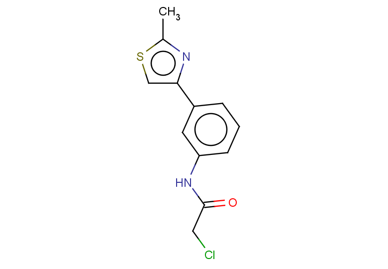 2-chloro-N-[3-(2-methyl-1,3-thiazol-4-yl)phenyl]acetamide