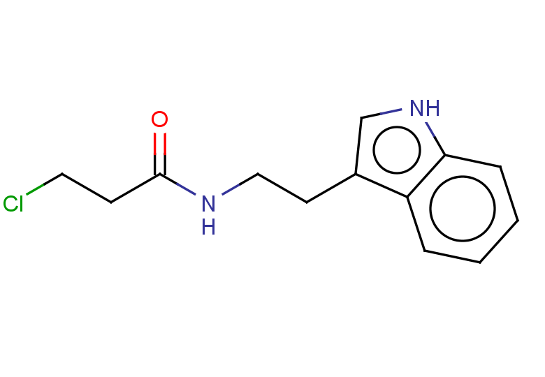 3-chloro-N-[2-(1H-indol-3-yl)ethyl]propanamide