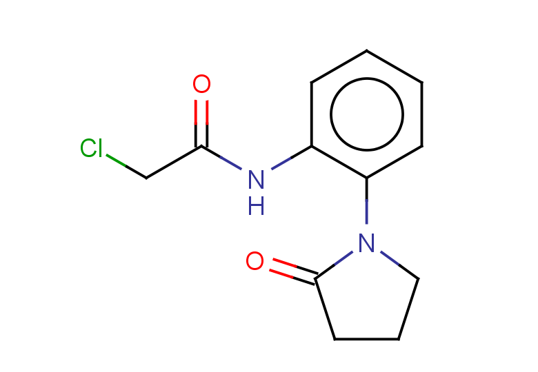 2-chloro-N-[2-(2-oxopyrrolidin-1-yl)phenyl]acetamide