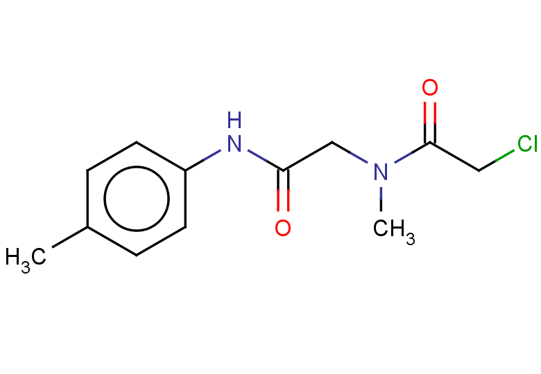2-chloro-N-methyl-N-{[(4-methylphenyl)carbamoyl]methyl}acetamide