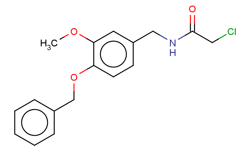 N-{[4-(benzyloxy)-3-methoxyphenyl]methyl}-2-chloroacetamide