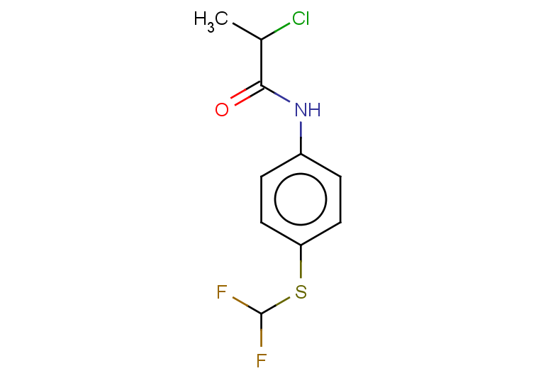 2-chloro-N-{4-[(difluoromethyl)sulfanyl]phenyl}propanamide