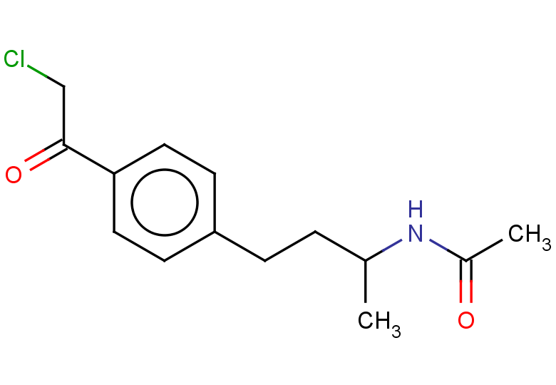 N-{4-[4-(2-chloroacetyl)phenyl]butan-2-yl}acetamide