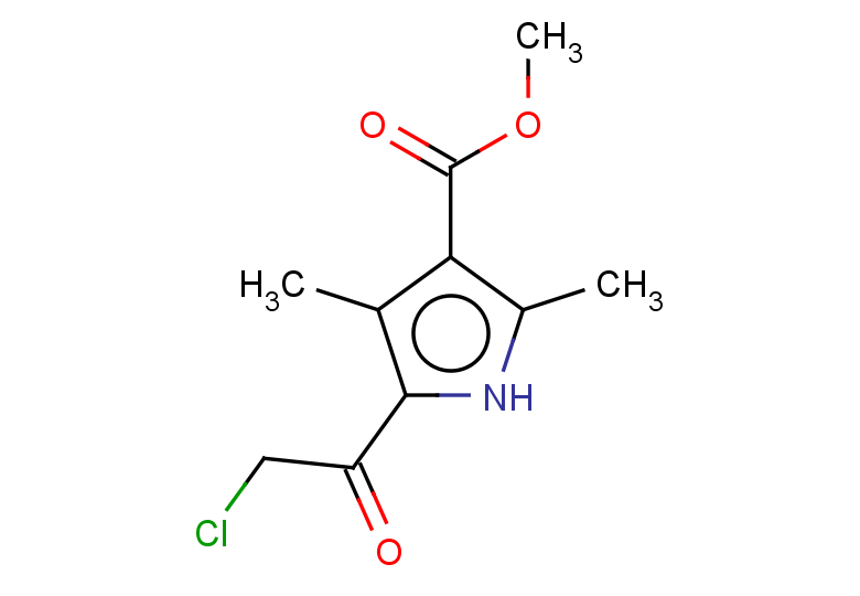 methyl 5-(2-chloroacetyl)-2,4-dimethyl-1H-pyrrole-3-carboxylate