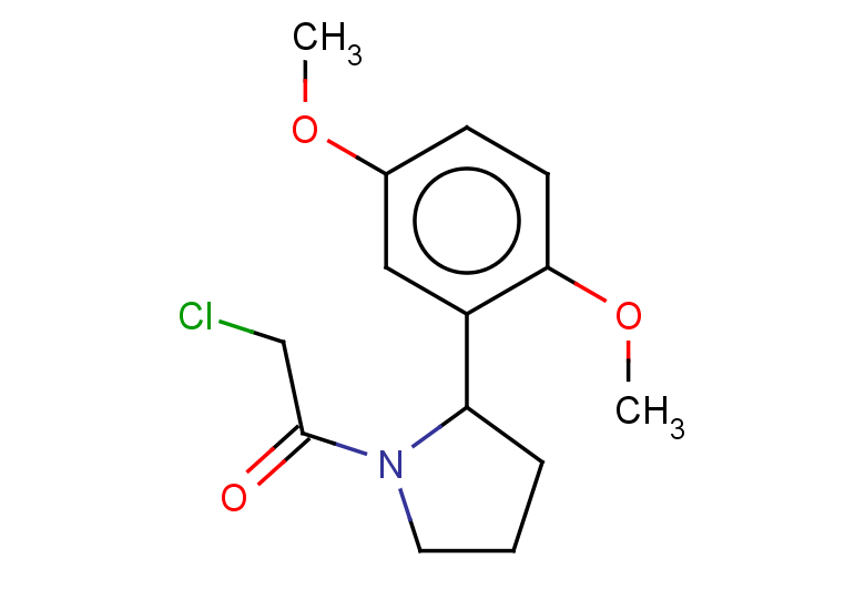 2-chloro-1-[2-(2,5-dimethoxyphenyl)pyrrolidin-1-yl]ethan-1-one