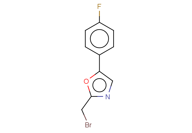 2-(bromomethyl)-5-(4-fluorophenyl)-1,3-oxazole