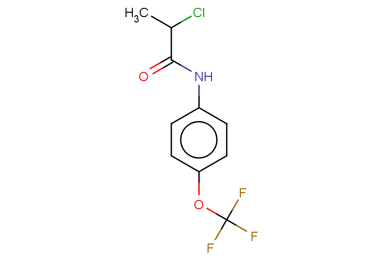 2-chloro-N-[4-(trifluoromethoxy)phenyl]propanamide