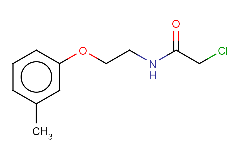 2-chloro-N-[2-(3-methylphenoxy)ethyl]acetamide