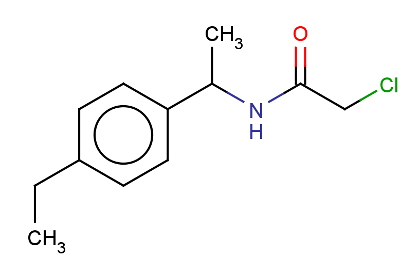 2-chloro-N-[1-(4-ethylphenyl)ethyl]acetamide