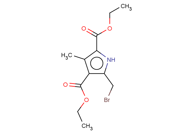 2,4-diethyl 5-(bromomethyl)-3-methyl-1H-pyrrole-2,4-dicarboxylate