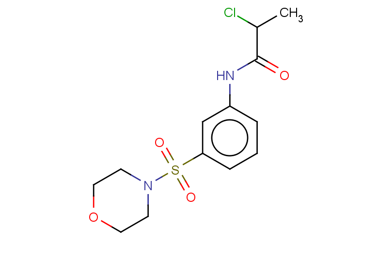 2-chloro-N-[3-(morpholine-4-sulfonyl)phenyl]propanamide