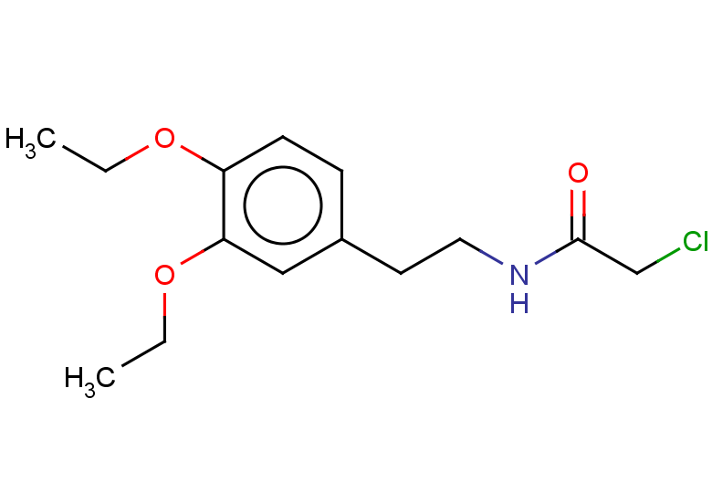 2-chloro-N-[2-(3,4-diethoxyphenyl)ethyl]acetamide