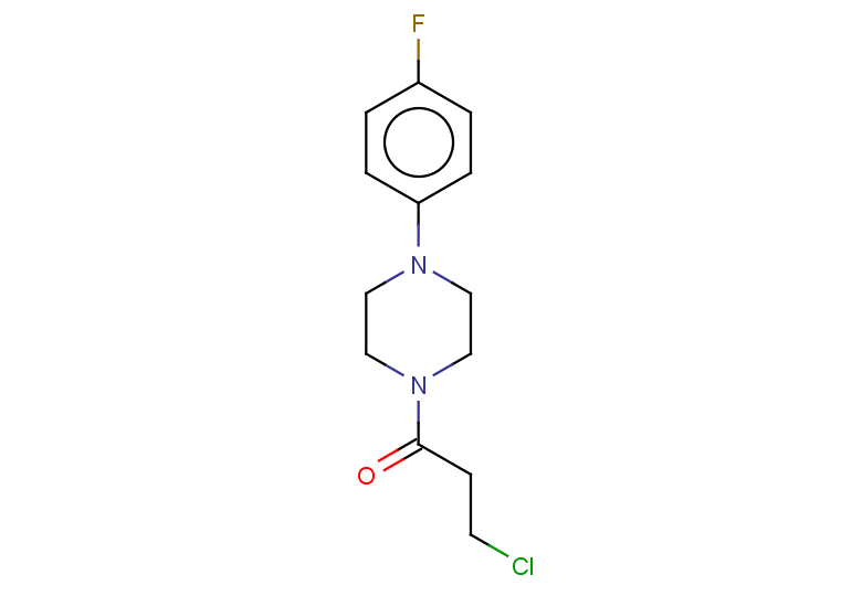 3-chloro-1-[4-(4-fluorophenyl)piperazin-1-yl]propan-1-one
