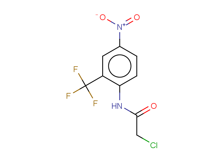 2-chloro-N-[4-nitro-2-(trifluoromethyl)phenyl]acetamide