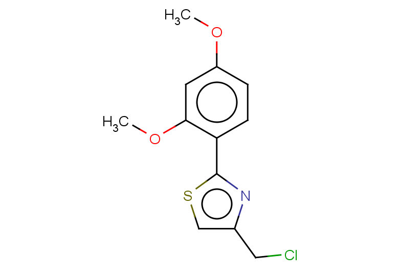 4-(chloromethyl)-2-(2,4-dimethoxyphenyl)-1,3-thiazole