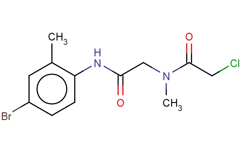 N-{[(4-bromo-2-methylphenyl)carbamoyl]methyl}-2-chloro-N-methylacetamide