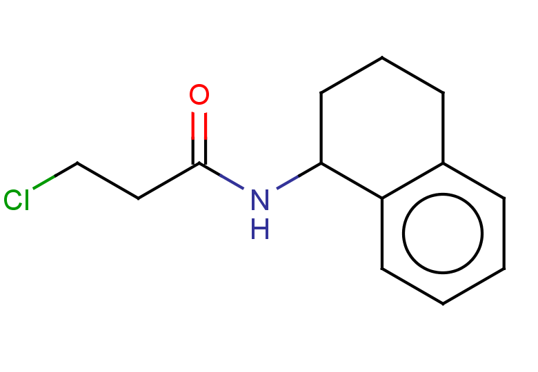 3-chloro-N-(1,2,3,4-tetrahydronaphthalen-1-yl)propanamide