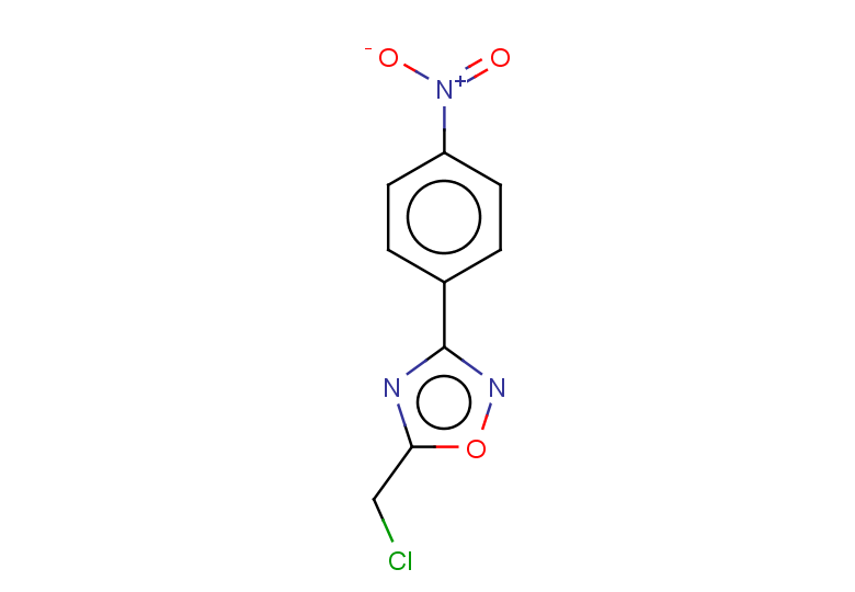 5-(chloromethyl)-3-(4-nitrophenyl)-1,2,4-oxadiazole
