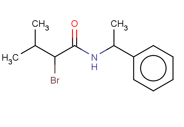 2-bromo-3-methyl-N-(1-phenylethyl)butanamide