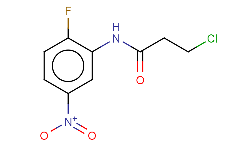 3-chloro-N-(2-fluoro-5-nitrophenyl)propanamide